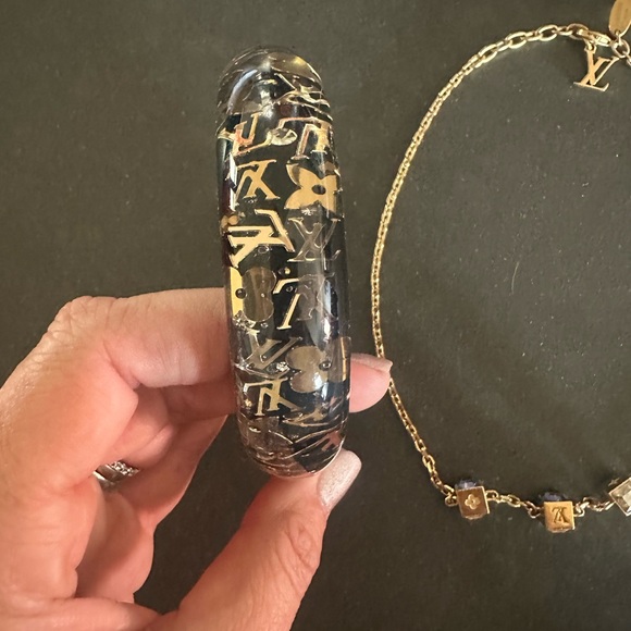 Louis Vuitton Inclusion Bracelet Large/Thick bangle size - Picture 3 of 3